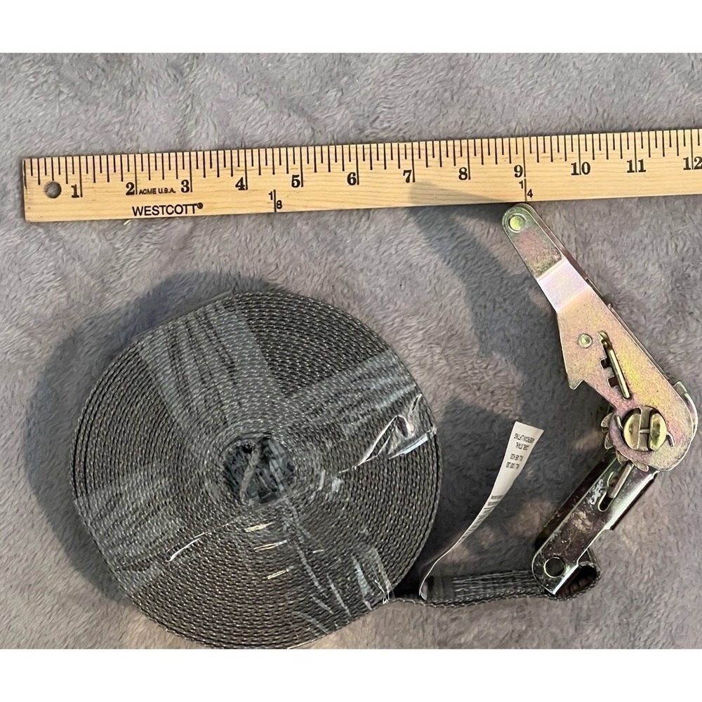 Carl Stahl American Lifting 2" Ratchet Tie Down Strap 1000 lb WLL Heavy Duty